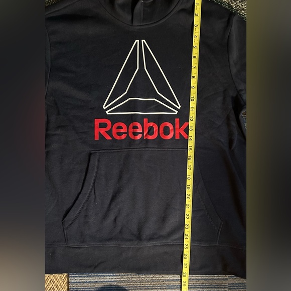 REEBOK MEN’S ACTIVE FLEECE HOODIE LG NWT - Picture 5 of 5
